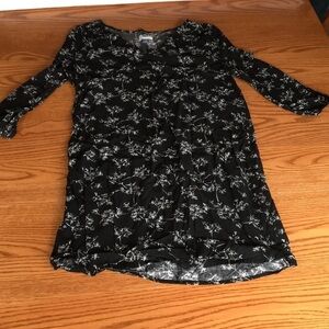 Old navy black and white dress